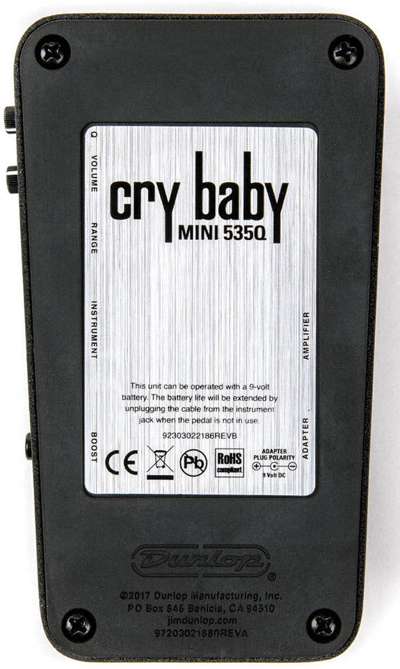 Dunlop 535Q Crybaby Mini Wah