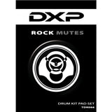 DXP Rubber 7 Piece Rock Drum Mute Pad Set