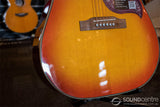 Epiphone Hummingbird Studio Acoustic-Electric Guitar - Faded Cherry Burst