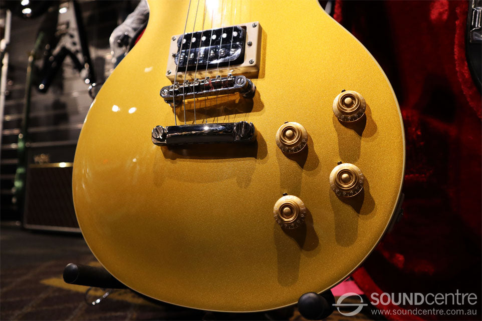 Epiphone Slash Signature "Victoria" Les Paul Standard Gold Top - Metallic Gold
