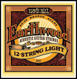 Ernie Ball Earthwood 9-46 80/20 12 String Acoustic Guitar Strings