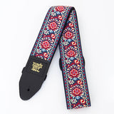 Ernie Ball Royal Bloom Woven Jacquard Guitar Strap