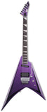 ESP Alexi Laiho Signature Ripped - Purple Fade Satin With Ripped Pinstripes