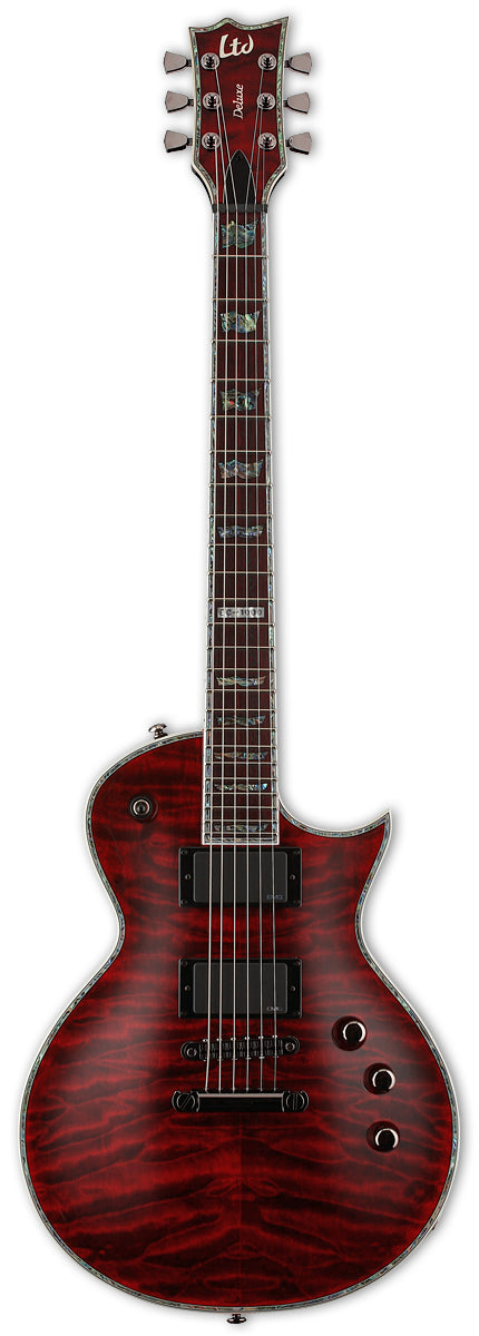 ESP LTD Deluxe EC-1000 Electric Guitar - See Thru Black Cherry