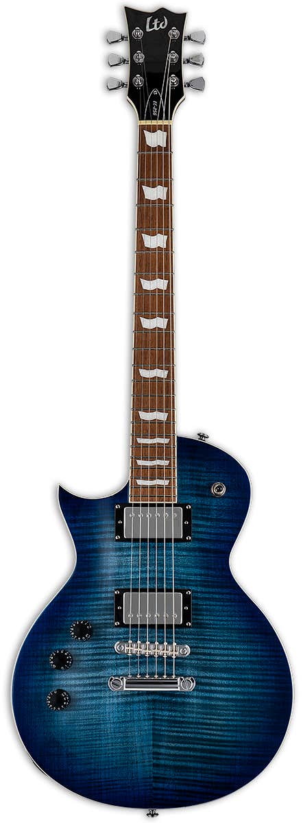 ESP LTD EC-256 Left Handed Eclipse Electric Guitar - Cobalt Blue