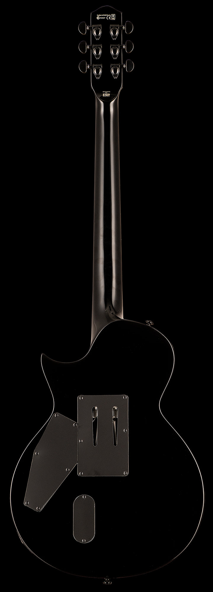 ESP LTD KH-3 Spider Kirk Hammett Signature - Black With Spider Graphic