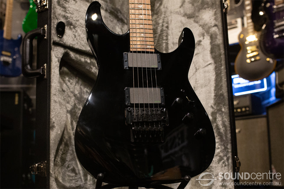 ESP LTD KH-602 Kirk Hammett Signature Model Electric Guitar - Black