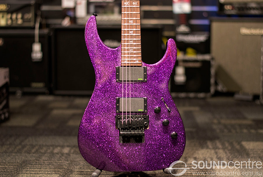 ESP LTD KH-602 Kirk Hammett Signature - Purple Sparkle