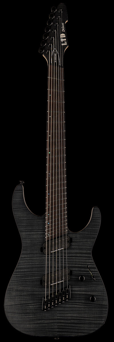 ESP LTD M-1007 Multi-Scale 7 String - See Thru Black Satin