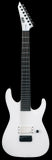 ESP LTD M-7BHT 7 String Baritone Arctic Metal - Snow White Satin