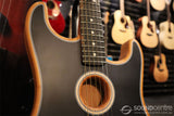 Fender American Acoustasonic Stratocaster Acoustic Electric Guitar - Black