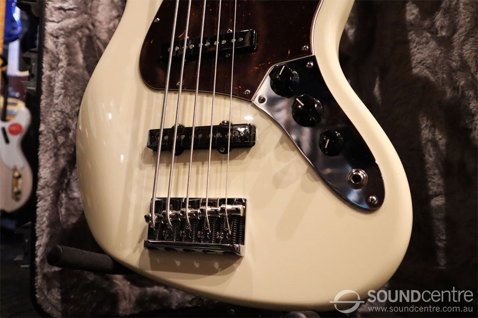 Fender American Professional II Jazz Bass V - Olympic White