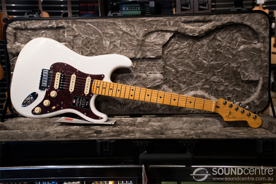 Fender American Ultra Stratocaster HSS - Arctic Pearl