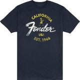 Fender Baja Blue T-Shirt - Blue