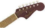 Fender California Series Malibu Player Acoustic-Electric Guitar - Burgundy Satin