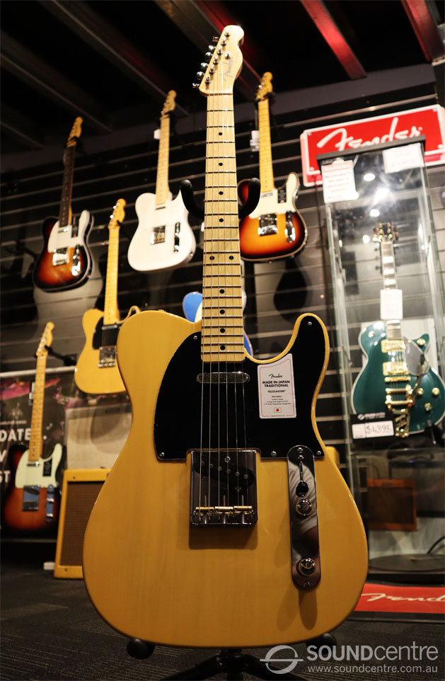 Fender Made In Japan Traditional 50s Telecaster - Butterscotch Blonde