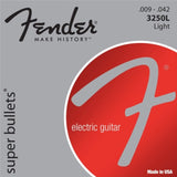 Fender Super Bullets 9-42 Nickel Plated Electric Guitar Strings