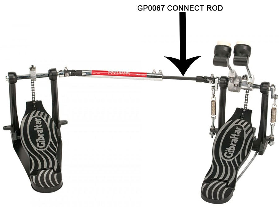 Gibraltar GP0067 Connect Rod Wtih U Joint for 5611DB Double Kick Pedal