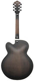 Ibanez AF55 Hollow-Body Electric Guitar - Tobacco Flat
