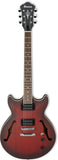 Ibanez Artcore AM53 Hollow-Body Electric Guitar - Sunburst Red Flat