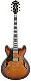 Ibanez Artcore AS93FML Left Handed Semi-Hollow Body Electric Guitar - Violin Sunburst