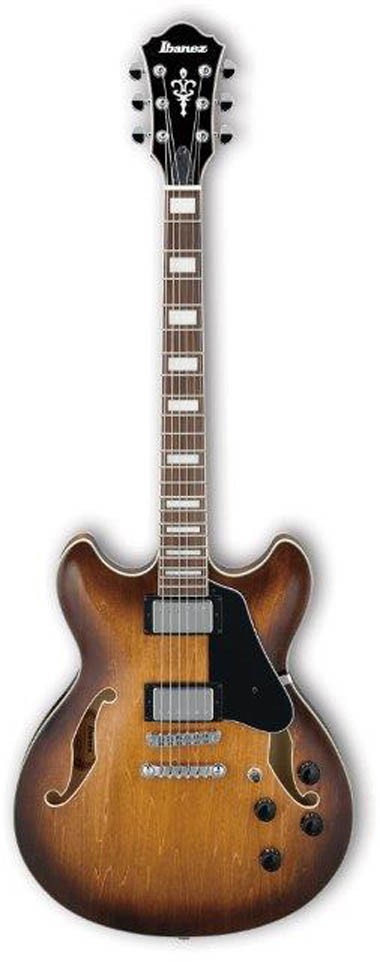 Ibanez AS73 Artcore Semi Hollow-Body Electric Guitar  - Tobacco Brown