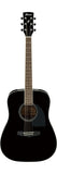 Ibanez PF15 Dreadnought Acoustic Guitar - Black
