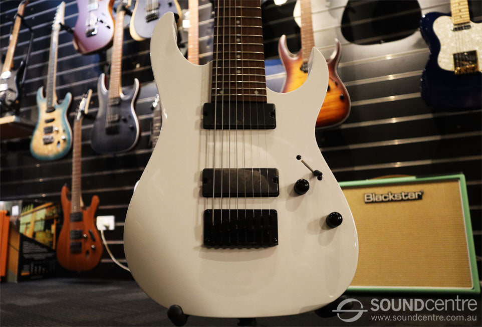 Ibanez RG8 8 String Electric Guitar - White