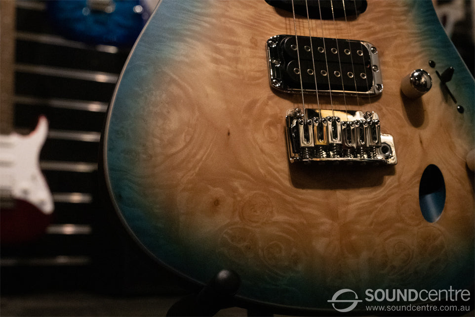 Ibanez SA460MBW Electric Guitar - Sunset Blue Burst