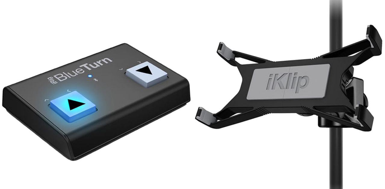IK Multimedia Tablet Page Turner Bundle At Sound Centre Perth Australia