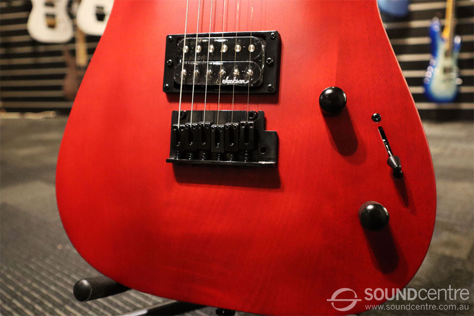 Jackson JS Series JS24 DKAM Dinky Arch Top - Red Stain