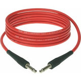 Klotz KIK Series 3 Metre Straight To Straight Instrument Cable - Red Nickel Connectors