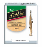 La Voz Soprano Saxophone Reeds - 10 Pack