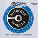 Martin MA535 11-52 Phosphor Bronze Acoustic Guitar Strings