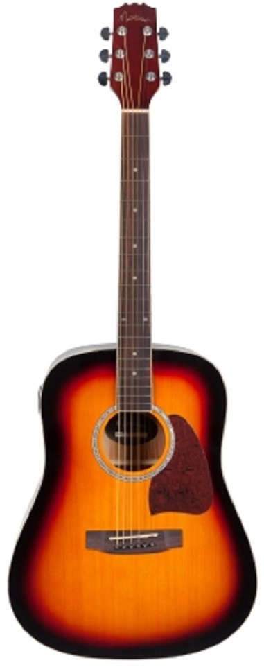 Martinez Beginner Acoustic Dreadnought Guitar Pack