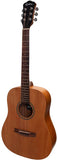 Martinez Middy Traveller Acoustic Guitar - Mahogany