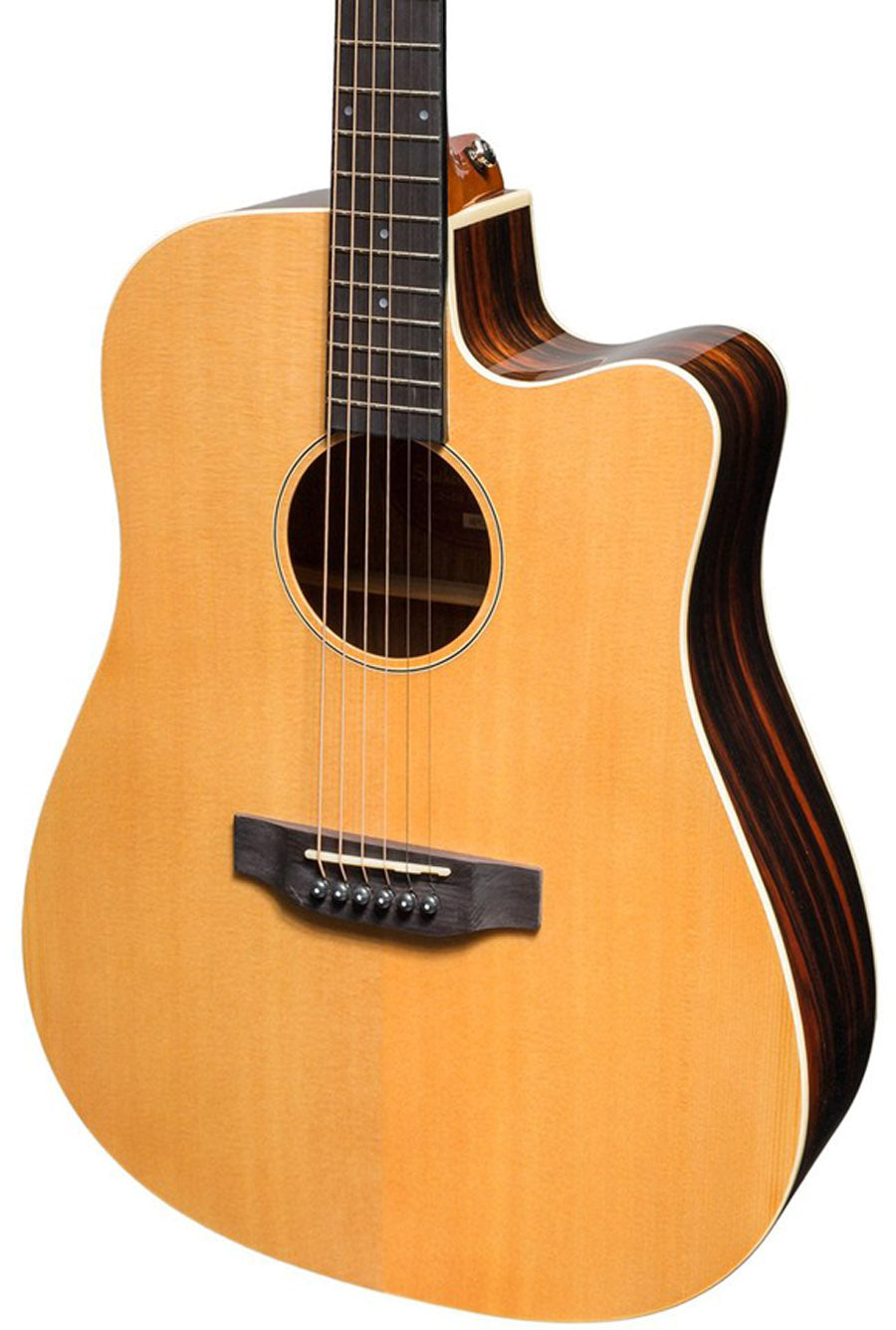 Martinez Southern Star Series MPC-7C Solid Spruce Top Acoustic-Electri ...
