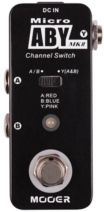 Mooer　Micro　ABY　Switch　MK2　Channel　Pedal　–　Sound　Centre