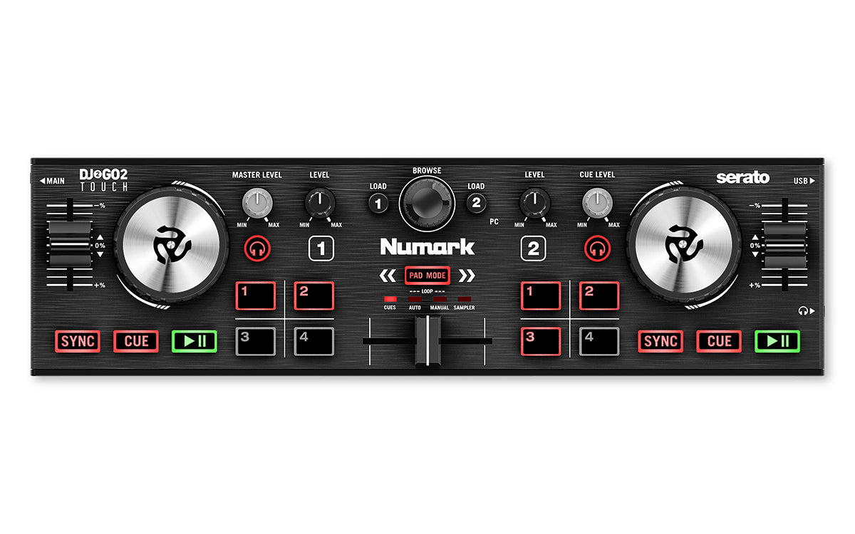Numark DJ2GO II Touch: Portable DJ Controller