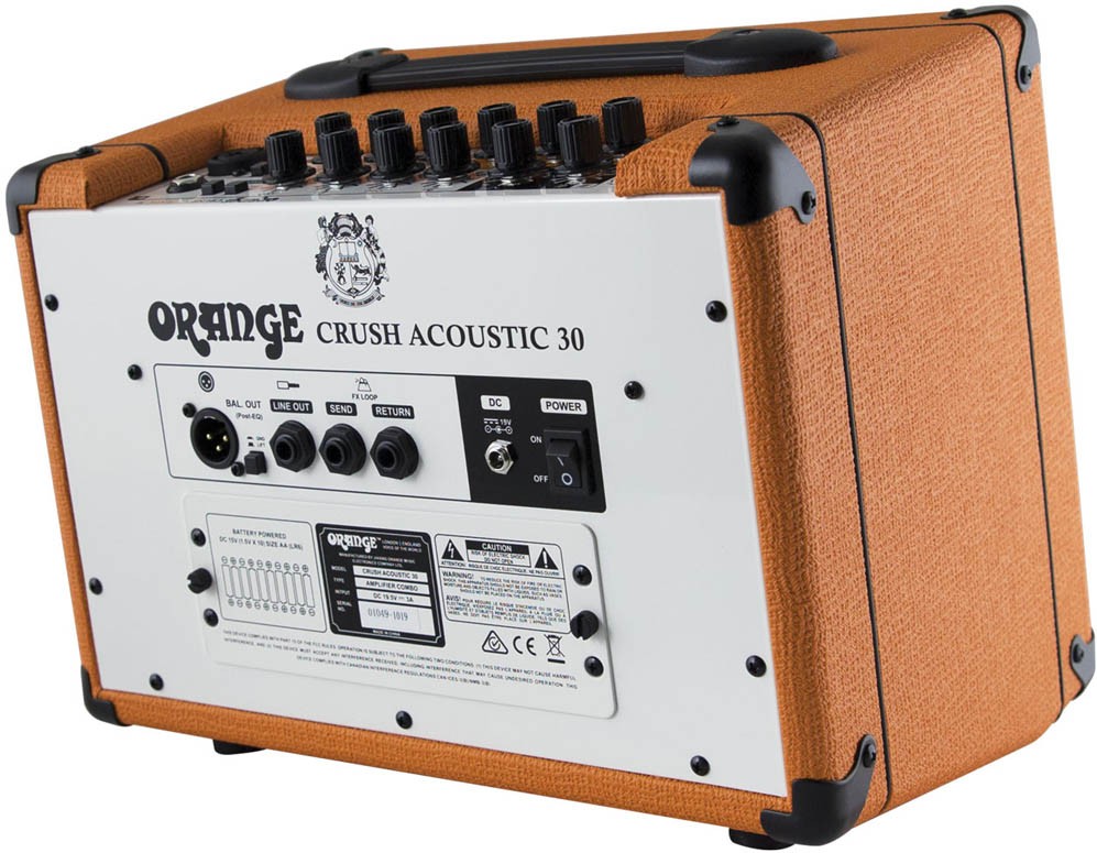 Orange Crush Acoustic 30 Watt Twin Channel Acoustic Combo Amplifier