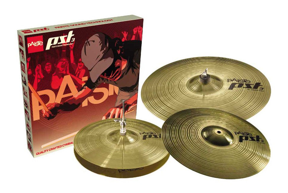 Paiste PST3 Universal Cymbal Pack (14/16/20)