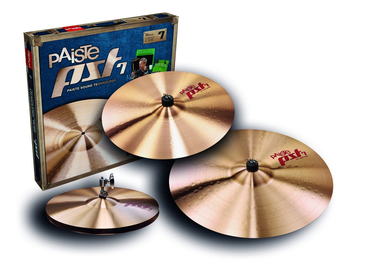 Paiste PST7 Universal Cymbal Pack (14/16/20)