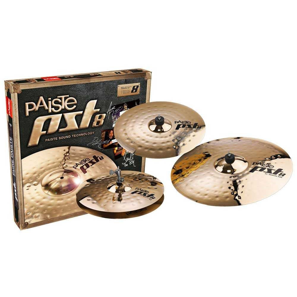 Paiste PST8 Reflector 14/16/20 Inch Universal Cymbal Pack