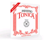 Pirastro Tonica 3/4-1/2 Size Violin String Set