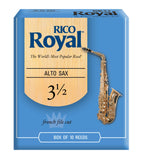 Rico Royal Alto Saxophone 3.5 Reeds - 10 Pack