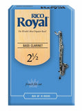 Rico Royal Bass Clarinet Reeds - 10 Pack