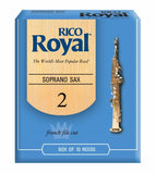 Rico Royal Soprano Saxophone Reeds - 10 Pack