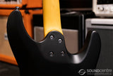 Schecter C-6 Left-Handed Deluxe Model Electric Guitar - Satin Black