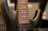 Schecter Demon-7 7 String Electric Guitar - Aged Black Satin
