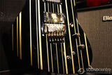 Schecter Synyster Custom-S - Gloss Black With Gold Pin Stripes